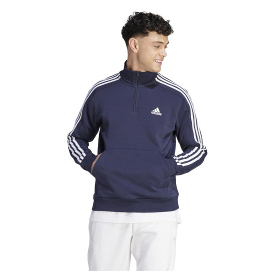 Adidas Ανδρικό φούτερ Essentials Fleece 3-Stripes 1/4 Zip